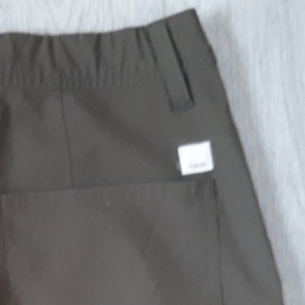 Vuori Getaway Carpenter Pants Womens Small Green High Rise Wide Leg Fit - Picture 7 of 8